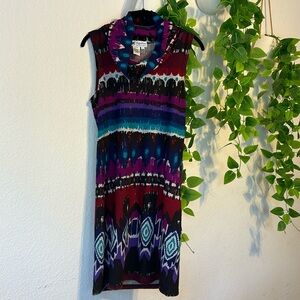 Vibrant, colorful dress!